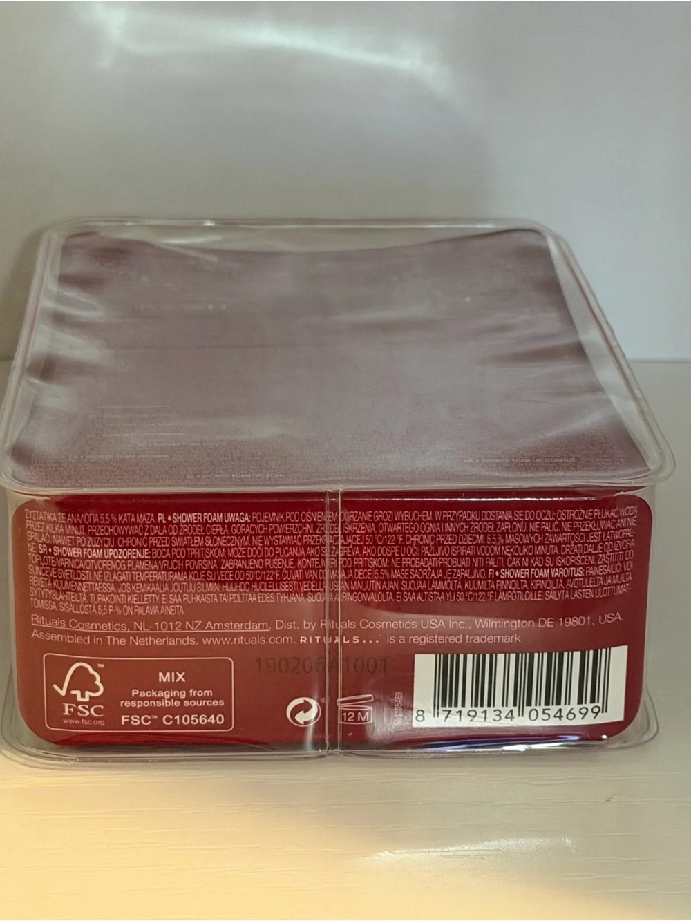 Rituals The Ritual of Ayurveda Balancing Body Cream & Foam in Red